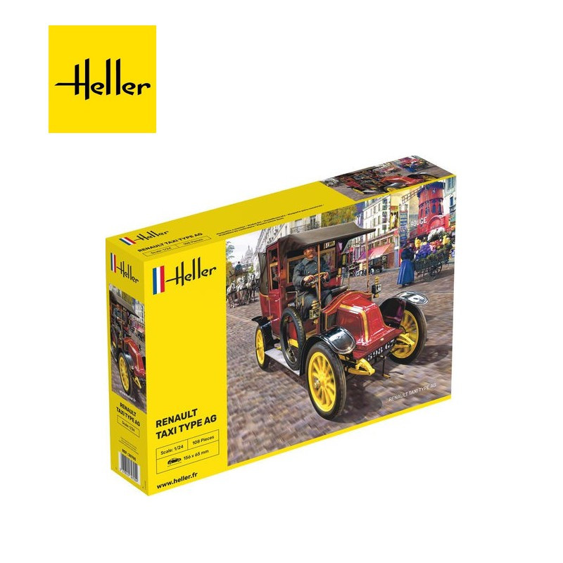 Renault Taxi type AG 1/24 Heller 30705 - Maketis