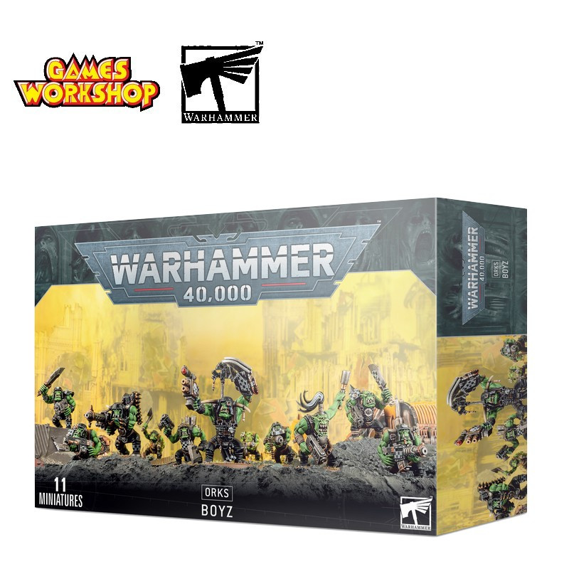 Boyz Orks Warhammer Games Workshop 50-10 - Maketis