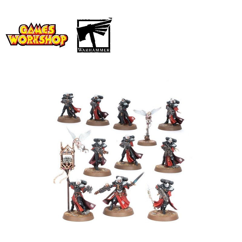 Escouade de Soeurs de Bataille de L'Adepta Sororitas Warhammer Games Workshop 52-20 - Maketis