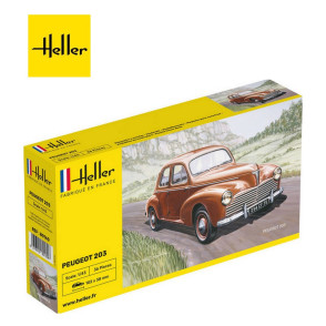 Voiture PEUGEOT 203 1/43 Heller 80160 -Maketis