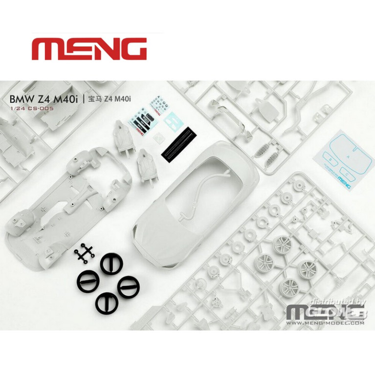 Voiture BMW Z4 M40i 1/24 MENG-Model CS-005-Maketis Voiture BMW Z4 M40i 1/24 MENG-Model CS-005-Maketis