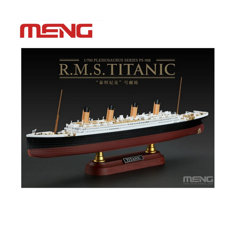 Maquette paquebot R.M.S. Titanic 1/700 Meng-Model PS-008 - Maketis