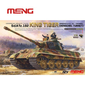 Char allemand Sd.Kfz.182 Tigre II (Henschel) 1/35 Meng-Model TS-031 - Maketis