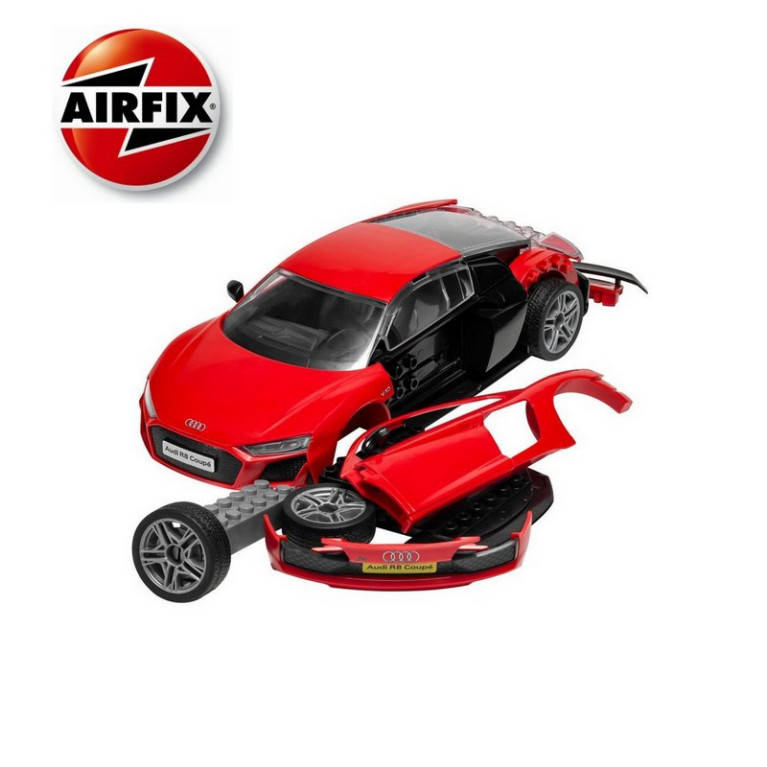 Maquette Quickbuild (sans colle, sans peinture) Audi R8 Coupe Airfix J6049 - Maketis