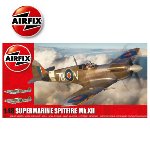 Avion de combat Supermarine Spitfire Mk.XII 1/48 Airfix A05117A-Maketis