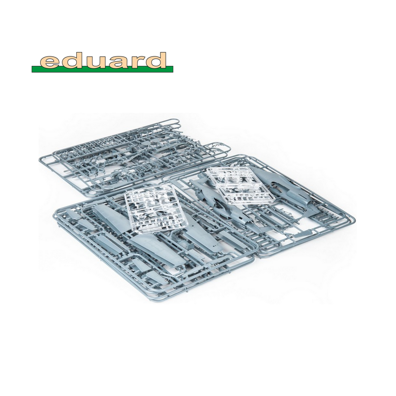 Avion de combat P-51B Mustang WWII 1/48 Royal Class Dual Combo Eduard R0019 - Maketis