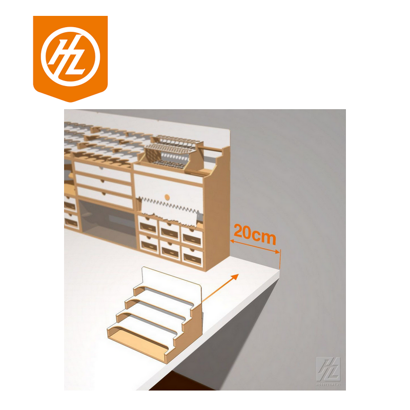 Module 20 cm Porte flacons divers HobbyZone OMS05U - Maketis