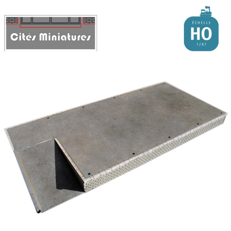 Quai marchandises – Echelle HO Cités Miniatures BF-008-Q - Maketis Quai marchandises – Echelle HO Cités Miniatures BF-008-Q - Maketis
