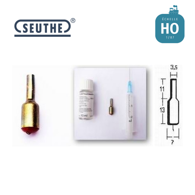Générateur de fumée enfichable 10-16 V HO Seuthe n° 20 - Maketis
