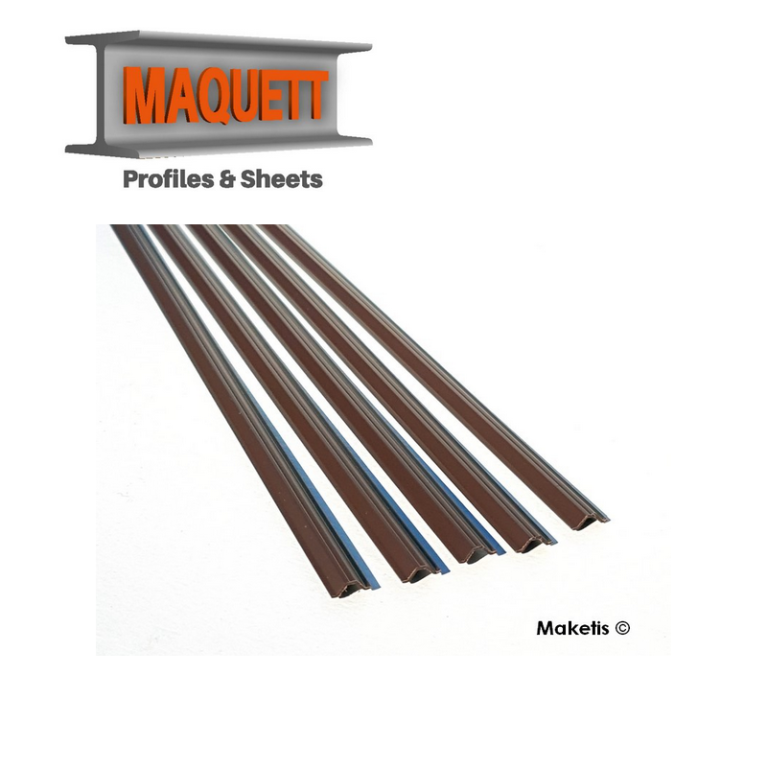 Profilés Palplanches 33 cm 5 pcs N (1/160) Maquett 470-51/3 - Maketis Profilés Palplanches 33 cm 5 pcs N (1/160) Maquett 470-51/3 - Maketis