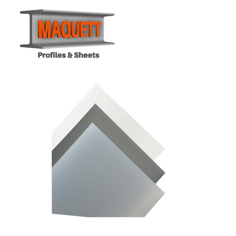 Feuille PVC expansé blanche 194x320 mm Maquett - Maquetis
