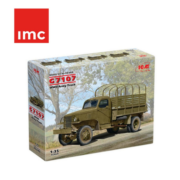 Camion militaire Chevrolet G7107 WWII 1/35 ICM 35593 - Maketis Camion militaire Chevrolet G7107 WWII 1/35 ICM 35593 - Maketis