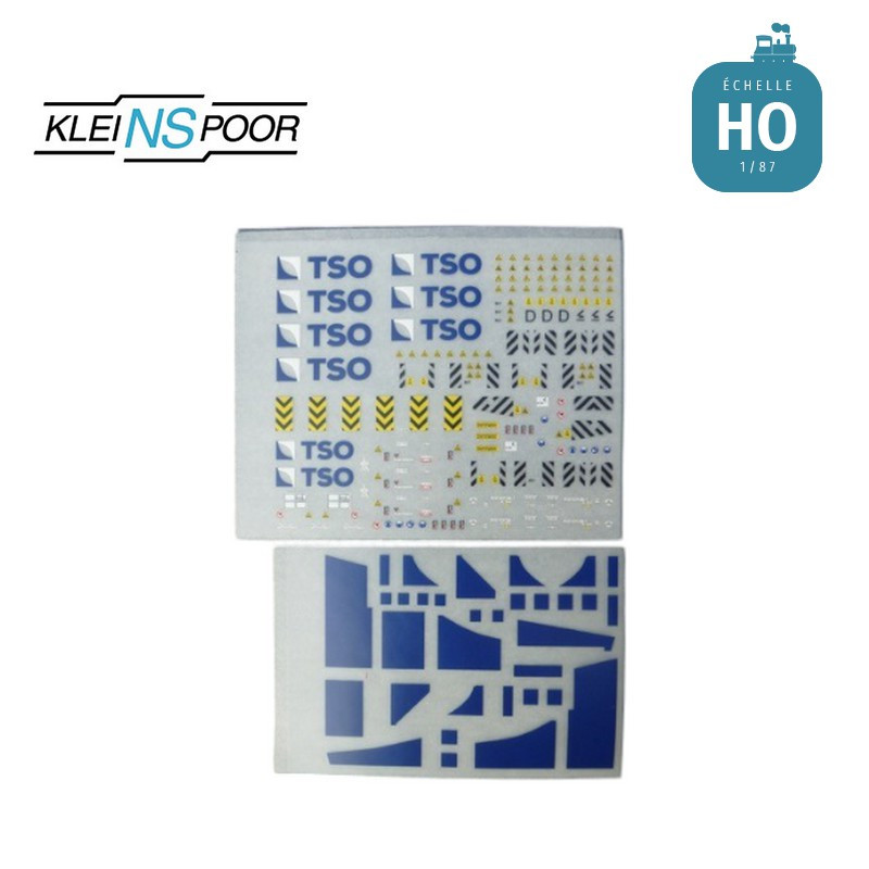 Marquages Grue Kirow  TSO KRC 1200 en HO KS315 - Maketis