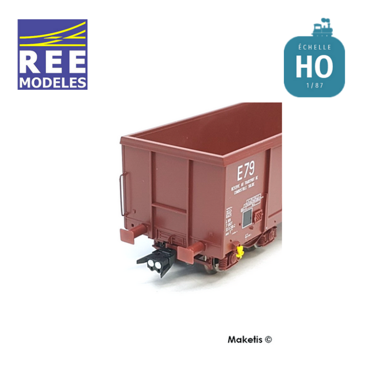 Attelages magnétiques HO NEM362 L-M-S (10 paires) REE XB-932 - Maketis Attelages magnétiques HO NEM362 L-M-S (10 paires) REE XB-932 - Maketis