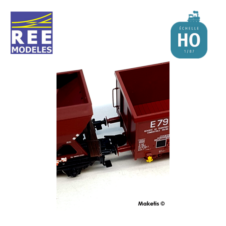 Attelages magnétiques HO NEM362 L-M-S (10 paires) REE XB-932 - Maketis Attelages magnétiques HO NEM362 L-M-S (10 paires) REE XB-932 - Maketis