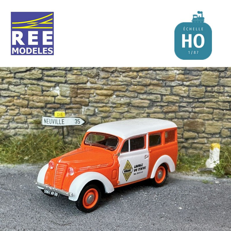 Voiture Renault JUVAQUATRE Break vitré RENAULT HO REE CB-174 - Maketis