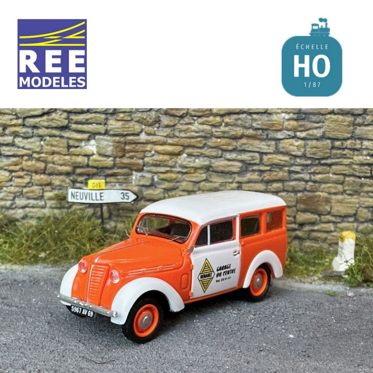 Voiture Renault JUVAQUATRE Break vitré RENAULT HO REE CB-174 - Maketis
