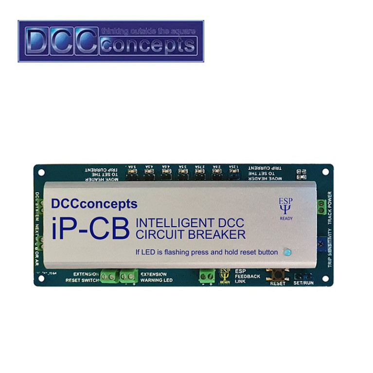 Disjoncteur intelligent DCC DCCconcepts DCD-iPCB.1 - Maketis Disjoncteur intelligent DCC DCCconcepts DCD-iPCB.1 - Maketis