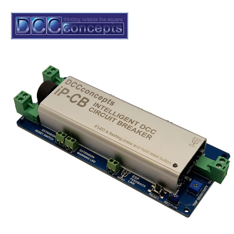 Disjoncteur intelligent DCC DCCconcepts DCD-iPCB.1 - Maketis Disjoncteur intelligent DCC DCCconcepts DCD-iPCB.1 - Maketis