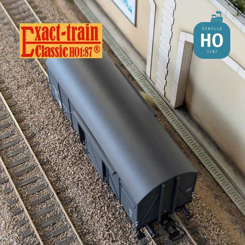 Dutch blue-grey Bremen boxcar Ep III NS HO Exact-Train EX23744 - Maketis