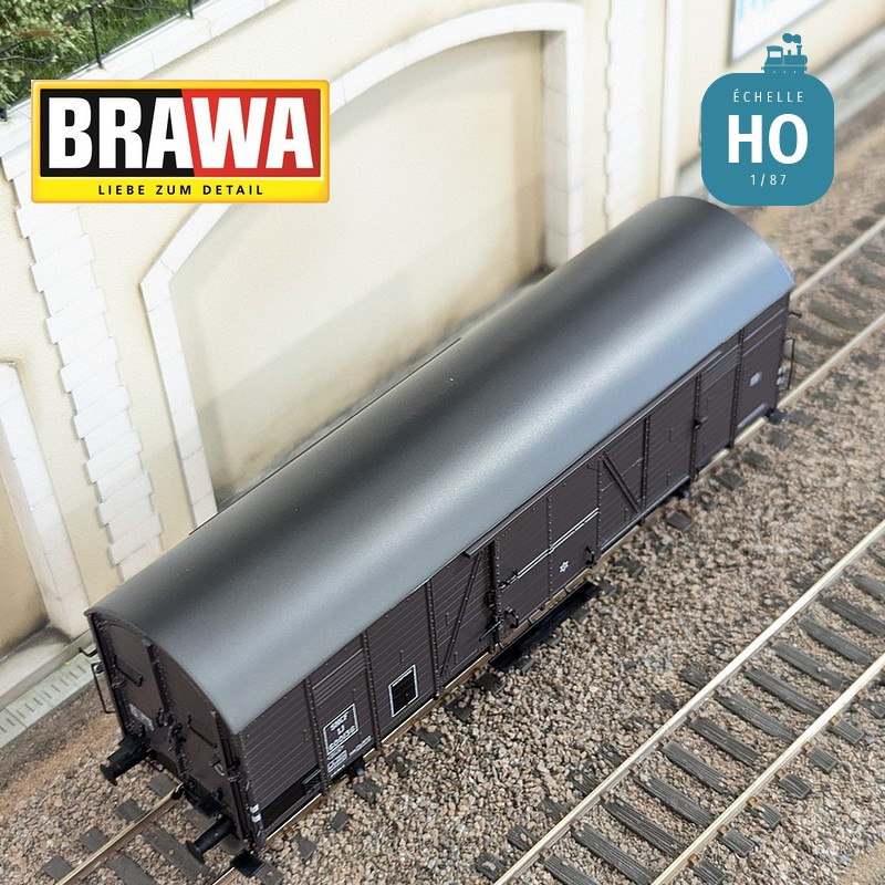 Boxcar type IJ SNCF Ep III HO Brawa 50495 - Maketis