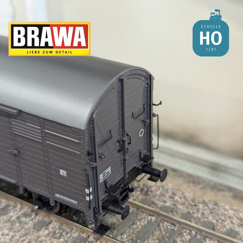 Boxcar type IJ SNCF Ep III HO Brawa 50495 - Maketis