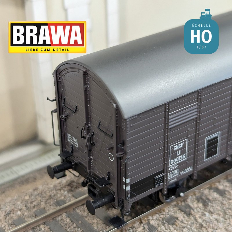 Boxcar type IJ SNCF Ep III HO Brawa 50495 - Maketis