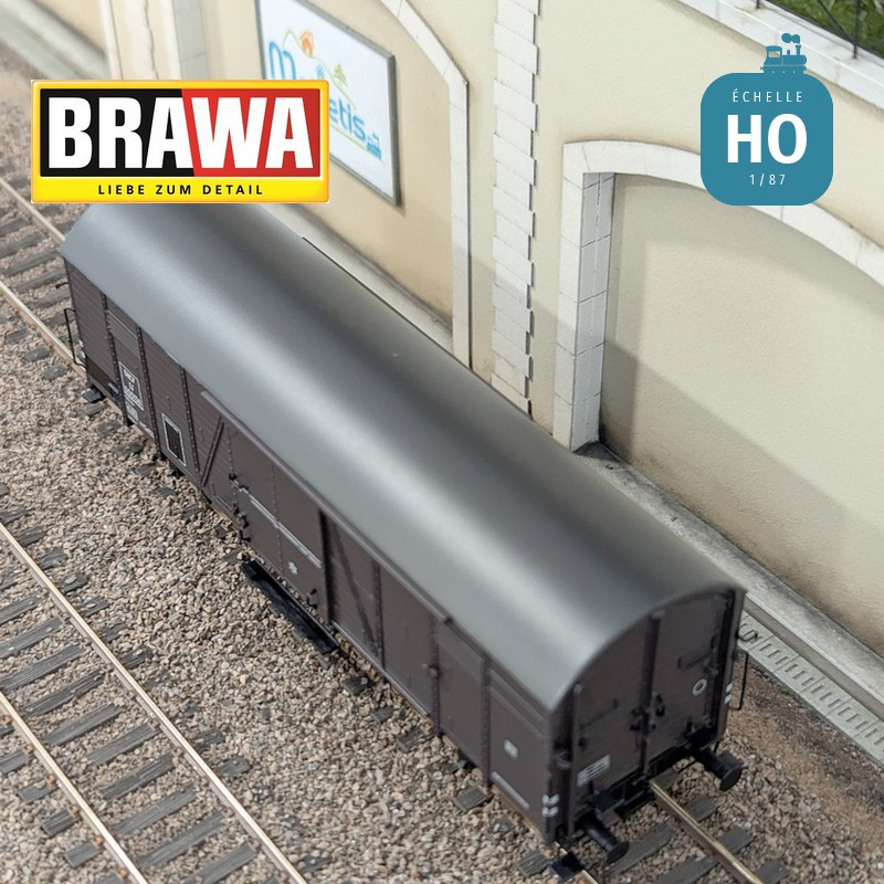 Boxcar type IJ SNCF Ep III HO Brawa 50495 - Maketis