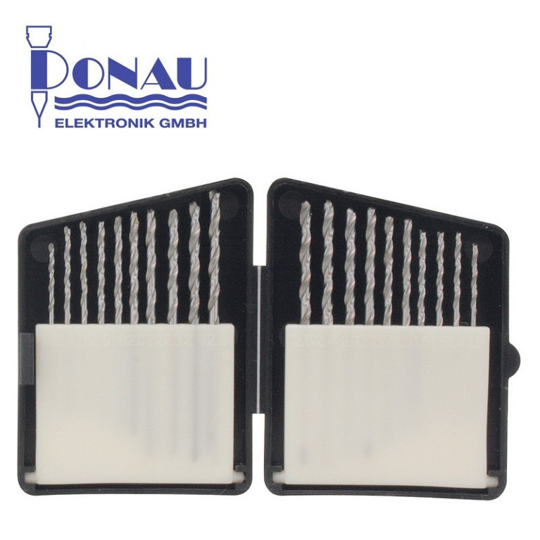 Set de 20 forets HSS 1,3 à 2,5mm Donau HSS225 - Maketis Set de 20 forets HSS 1,3 à 2,5mm Donau HSS225 - Maketis