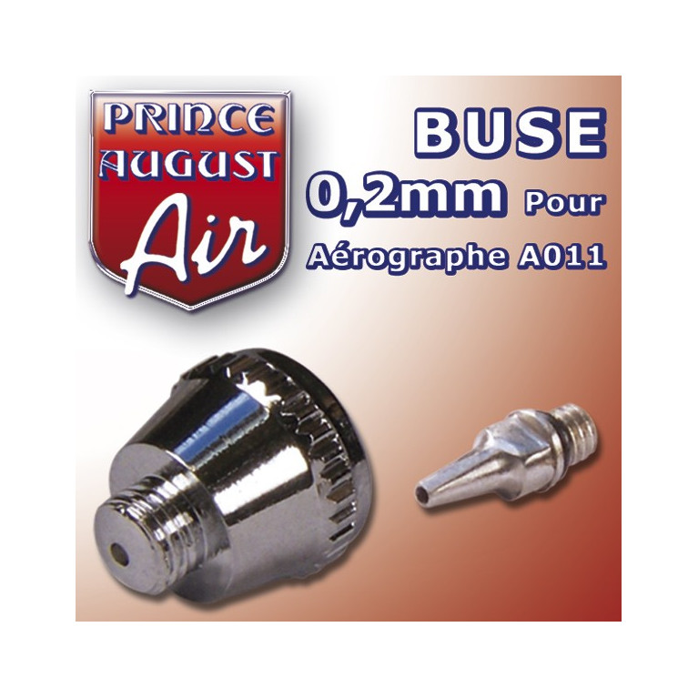 Buse 0,2 pour aérographe A011 Prince August