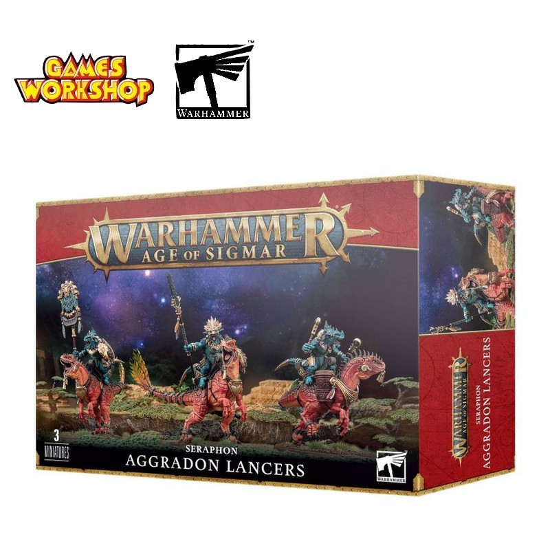 Seraphon/Lanciers Aggradons Warhammer Games Workshop 88-18 - Maketis