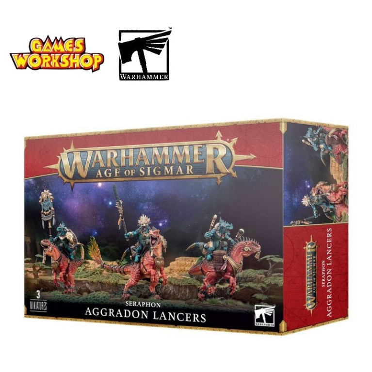 Seraphon/Lanciers Aggradons Warhammer Games Workshop 88-18 - Maketis