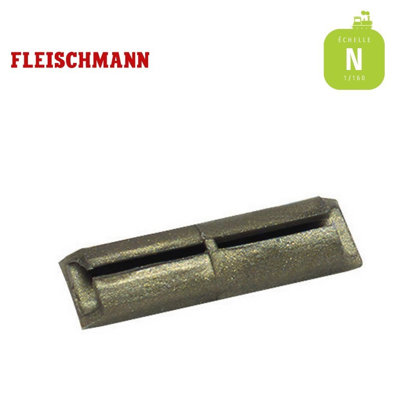 Eclisse isolante (12 pcs) échelle N Fleischmann 9403 - Maketis