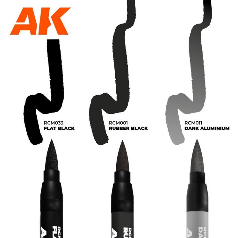 Set de 3 marqueurs Real Colors Wheels (roues) AK Interactive RCM102 - Maketis Set de 3 marqueurs Real Colors Wheels (roues) AK Interactive RCM102 - Maketis