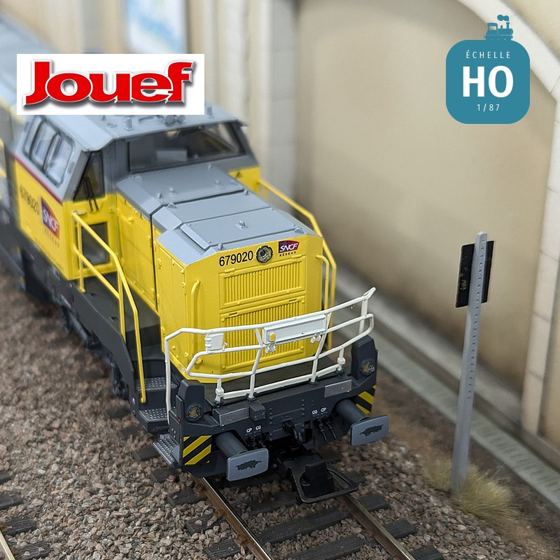 Locomotive diesel Vossloh DE 18 Akiem/SNCF Réseau EP VI Analogique HO Jouef HJ2439 - Maketis