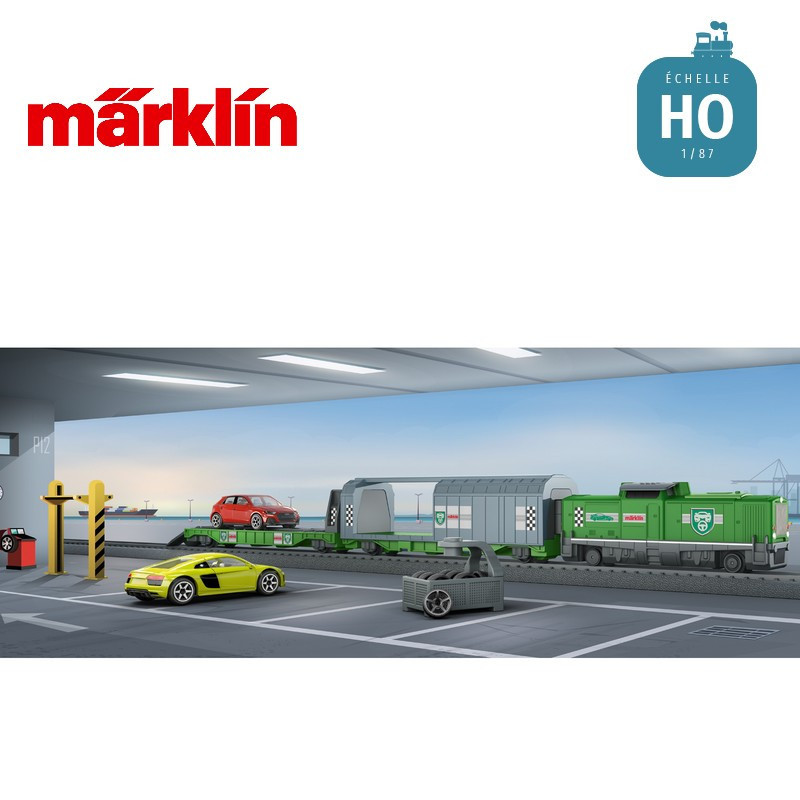 Coffret de départ Märklin "My world" Transport Auto HO 29347 - Maketis