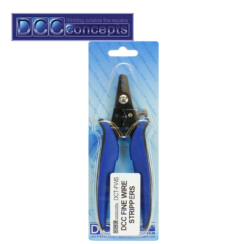Fine Wire Strippers (Pre-Settable) DCC Concepts DCT-FWS - Maketis