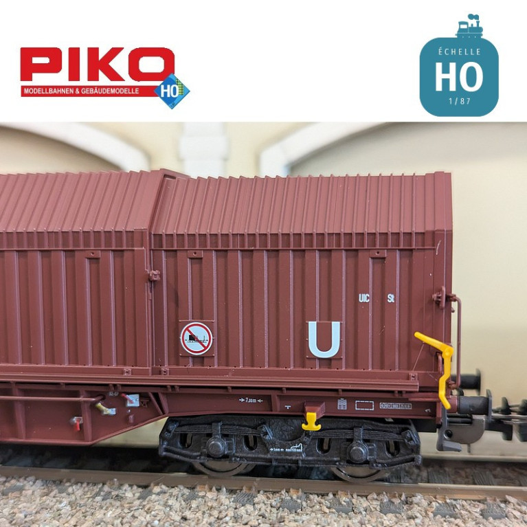 Set 2 wagons télescopiques Shimmns-u DB Cargo Ep VI HO Piko 58293 - Maketis Set 2 wagons télescopiques Shimmns-u DB Cargo Ep VI HO Piko 58293 - Maketis