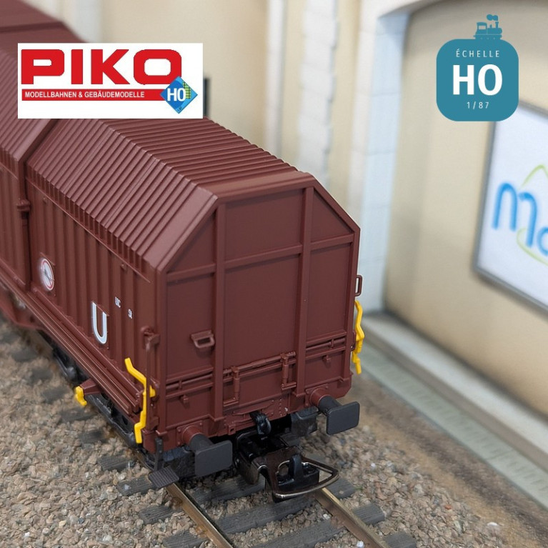 Set 2 wagons télescopiques Shimmns-u DB Cargo Ep VI HO Piko 58293 - Maketis Set 2 wagons télescopiques Shimmns-u DB Cargo Ep VI HO Piko 58293 - Maketis