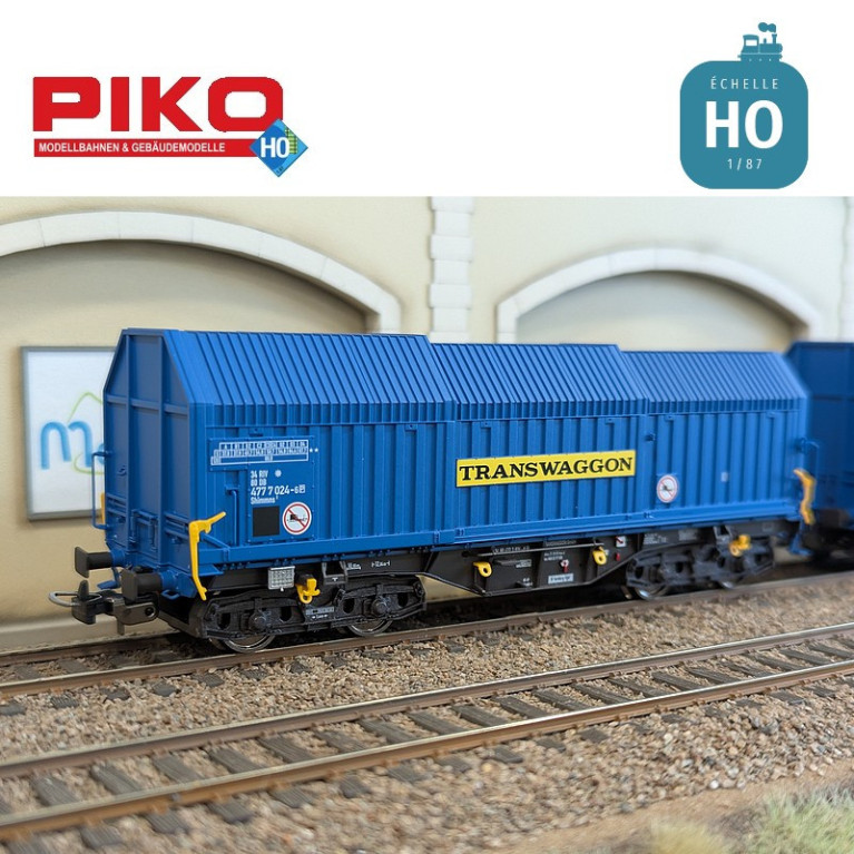 Set 2 wagons télescopiques Shimmns Transwaggon Ep V HO Piko 58296 - Maketis Set 2 wagons télescopiques Shimmns Transwaggon Ep V HO Piko 58296 - Maketis