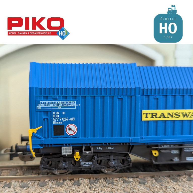 Set 2 wagons télescopiques Shimmns Transwaggon Ep V HO Piko 58296 - Maketis Set 2 wagons télescopiques Shimmns Transwaggon Ep V HO Piko 58296 - Maketis
