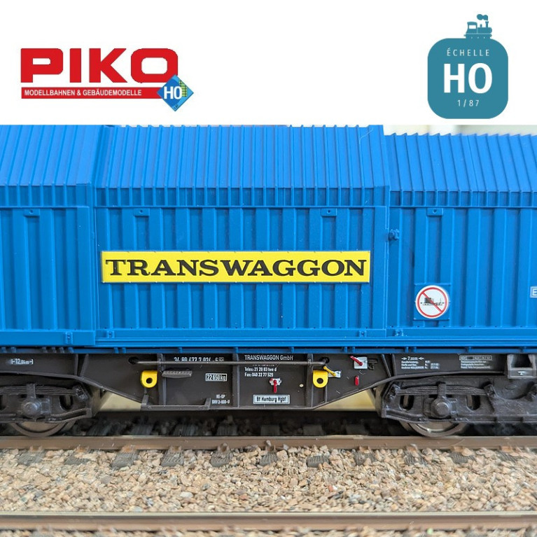Set 2 wagons télescopiques Shimmns Transwaggon Ep V HO Piko 58296 - Maketis Set 2 wagons télescopiques Shimmns Transwaggon Ep V HO Piko 58296 - Maketis