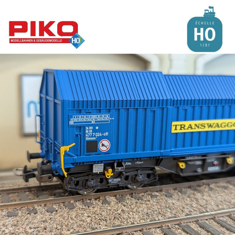 Set 2 wagons télescopiques Shimmns Transwaggon Ep V HO Piko 58296 - Maketis Set 2 wagons télescopiques Shimmns Transwaggon Ep V HO Piko 58296 - Maketis