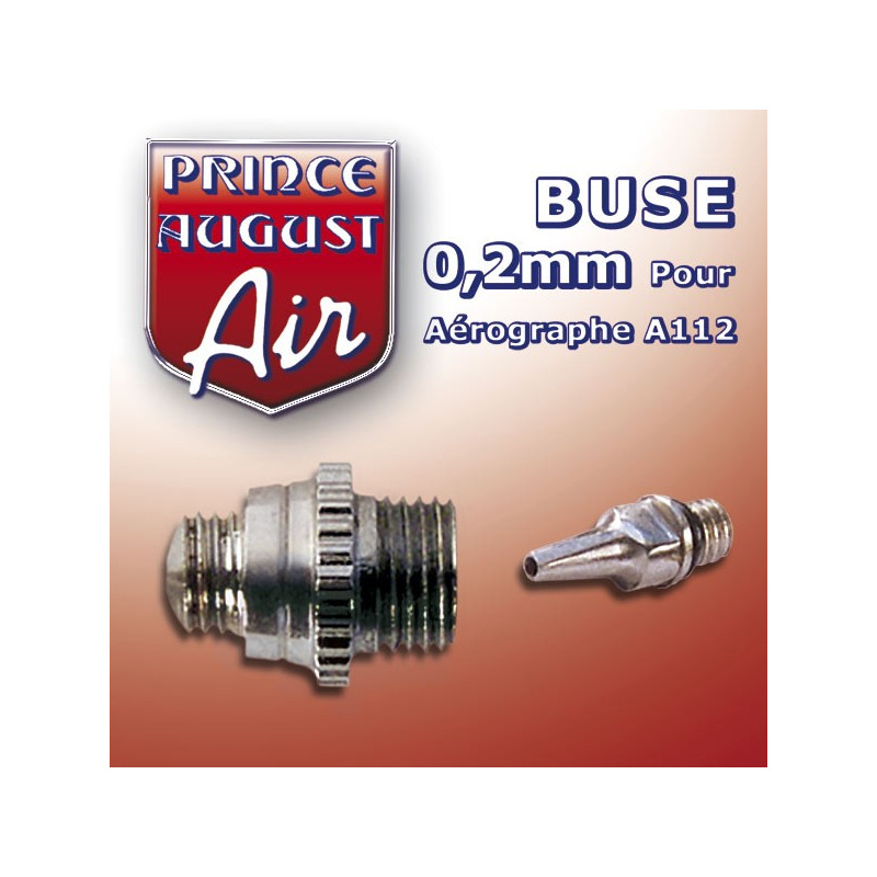 Buse 0.2mm  pour aérographe A112 Prince August