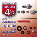 Kit de précision 0.2mm pour aérographe A112 Prince August PAAA122 - MAKETIS