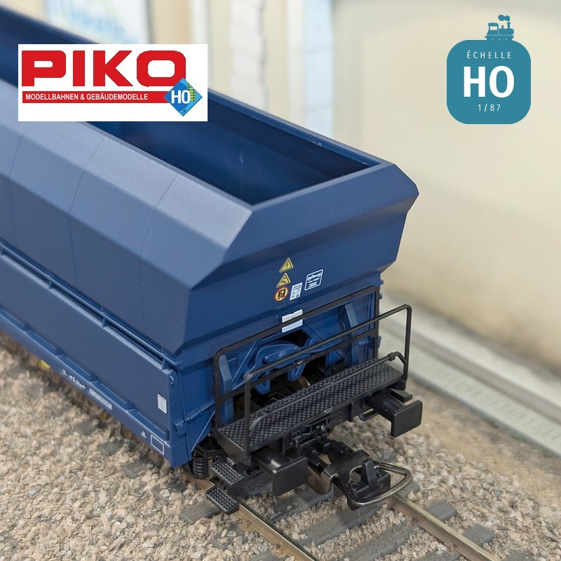Set 2 wagons de marchandises en vrac Falns VTG Ep VI HO Piko 58282 - Maketis