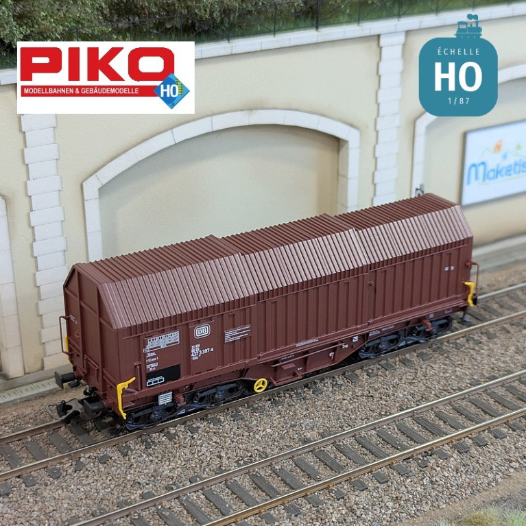 Set 2 wagons télescopiques Shis DB Ep IV HO Piko 58294 - Maketis Set 2 wagons télescopiques Shis DB Ep IV HO Piko 58294 - Maketis