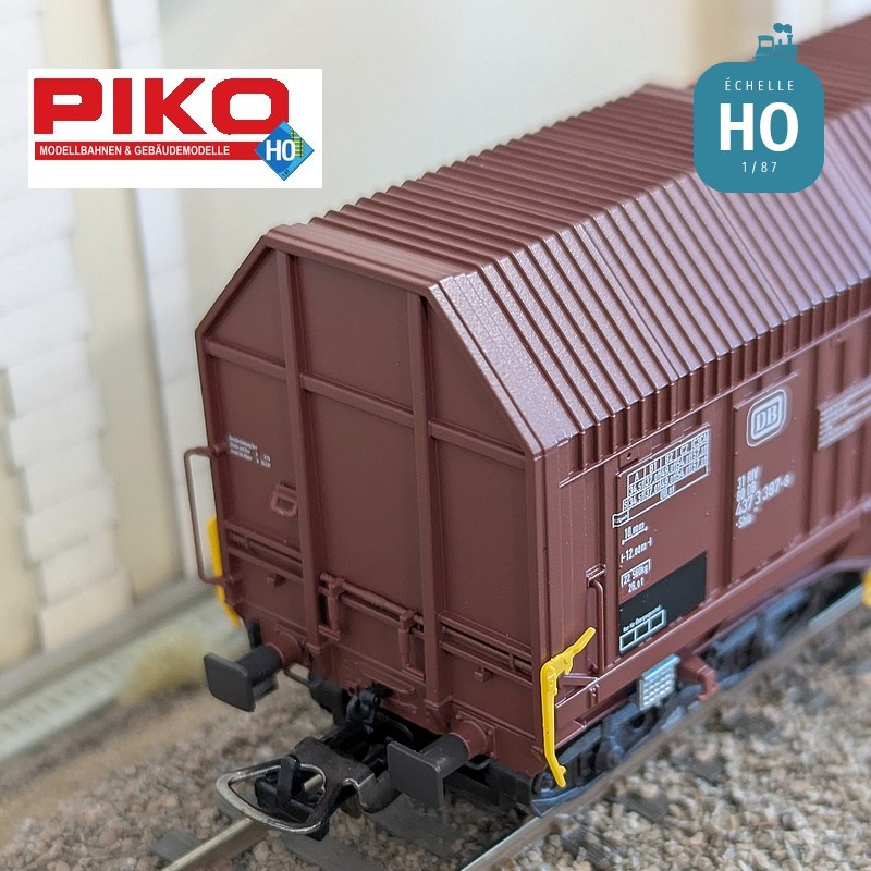 Set 2 wagons télescopiques Shis DB Ep IV HO Piko 58294 - Maketis