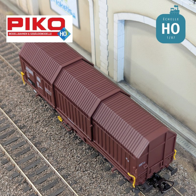 Set 2 wagons télescopiques Shis DB Ep IV HO Piko 58294 - Maketis Set 2 wagons télescopiques Shis DB Ep IV HO Piko 58294 - Maketis
