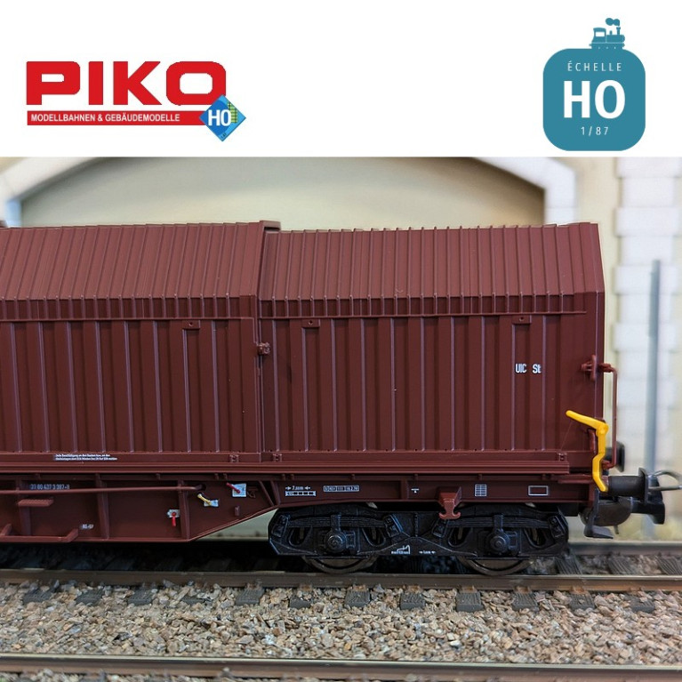Set 2 wagons télescopiques Shis DB Ep IV HO Piko 58294 - Maketis Set 2 wagons télescopiques Shis DB Ep IV HO Piko 58294 - Maketis